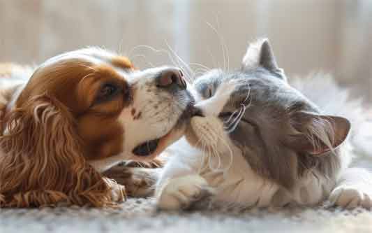 Préparation à une séance de magnétisme pour animaux